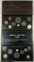 2  1968 Canadian Year Sets