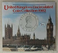 1982 United Kingdom Uncirculated Coin Collection