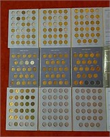 3 Whitman Albums with 162 Lincoln Cents