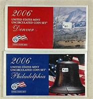 2006 P & D  US. Mint sets