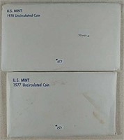 1977 & 1978  US. Mint sets