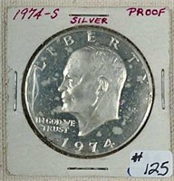 1974-S Eisenhower Dollar  Proof