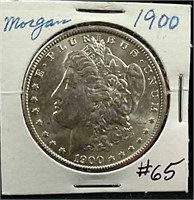 1900  Morgan Dollar  BU