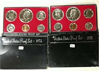 1973 & 1974  US. Mint Proof sets