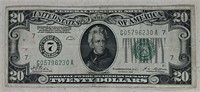 Series of 1928  $20 FRN  VF