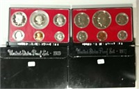 1977 & 1979  US. Mint Proof sets