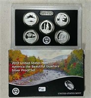 2013  US. Mint Silver Quarters Proof set