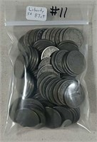 Bag of 87  Liberty nickels