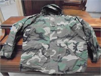 Brand  new military rain jacket/hooded
