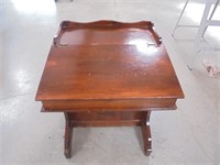 Vintage desk with shelving