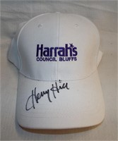 Harrah's Casino Cap Signed By Henry Hill