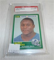 1989 Score Barry Sanders Rookie Football Card