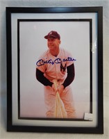 Mickey Mantle Autographed Picture