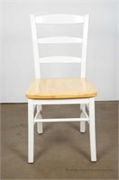 White and Natural Chair