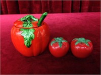 3pc Tomato Condiment Set