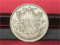 1945 Canada 50¢ Silver Coin