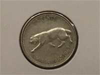 1967 Canada 25¢ Silver Coin