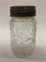 Vintage Jumbo Peanut Butter Jar c.1950s