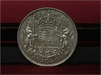 1951 Canada 50¢ Silver Coin