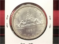 1965 Canada $1 Silver Coin