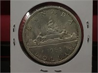 1965 Canada $1 Silver Coin