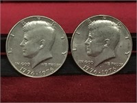 2 - 1976 US Bicentennial 50¢ Coins