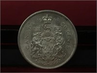 1964 Canada 50¢ Silver Coin