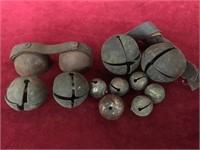 Antique Sleigh Bells - 12 Pcs