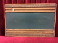 Early Children's Chalk Board w/ Counters