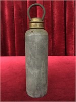 Vintage Pewter Hot Water Bottle