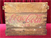 Vintage Coca-Cola Wood Crate - 1963