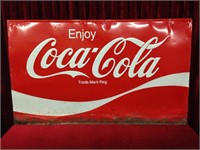 Original Vintage Metal Coca-Cola Sign