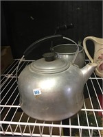 metal tea kettle