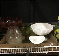 misc fancy glassware/china