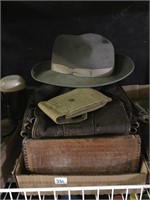 old wallets/purses/vintage mens hats