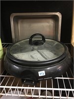 electric grill / pans