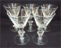 Set Of 5 Wine Glasses