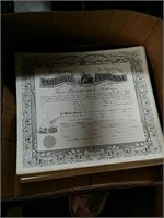 Bc Marriage license certificates