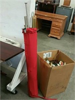 Bag of curtain rods