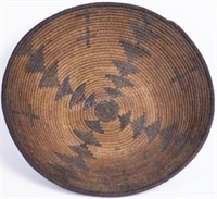 A FINELY WOVEN EARLY APACHE BOWL, WITH FOUR