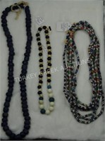 LOT OF 3 NECKLACES TO INCLUDE RUSSIAN TRADE