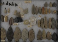 LOT OF 46 STONE ARTIFACTS COLLECTION OF SURFACE