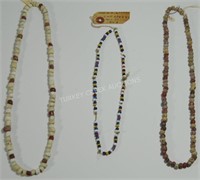 LOT OF 3 STRANDS OF IROQUOIS BEADS TO INCLUDE