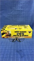 12 pairs safety glasses