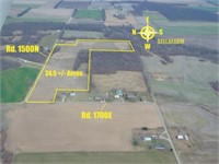 Tract 1 - 34.5+/- Acres, 31.15+/- Acres Tillable