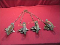 Victor Coil Spring Traps: Size 1 1/2, 4pc Lot
