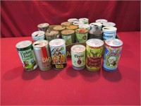 Vintage Beer Cans, 24pc Lot