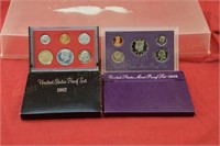 (2) United States Proof Sets - 1982, 1993