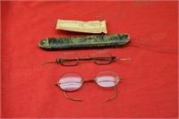 (2) Pair of Antique Spectacles - 1800's