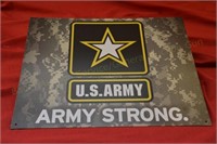 U.S. Army Metal Sign